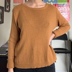 Orange Brandy Sweater